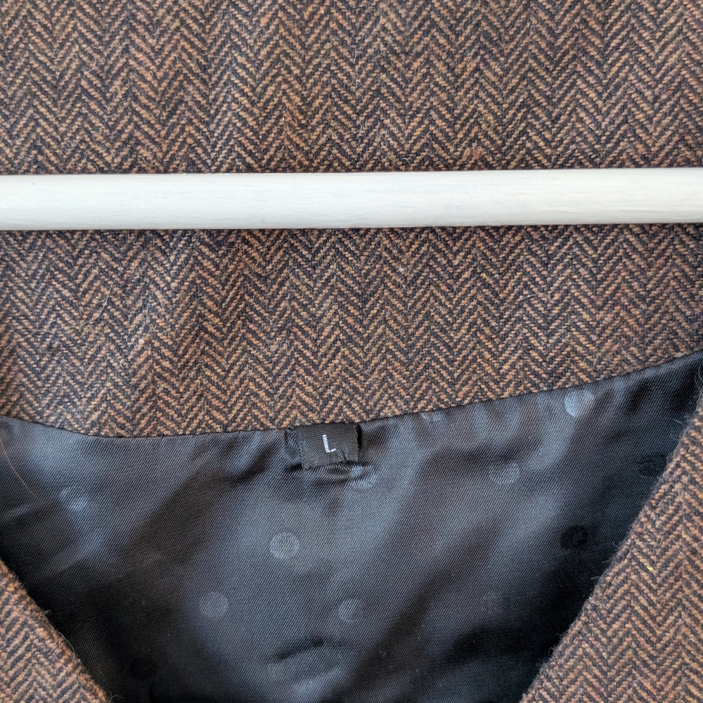 Brown Buttoned Vest - image 3